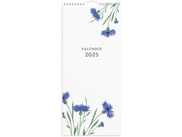Burde Väggkalender 2025 Lilla Blomsterkalendern, st