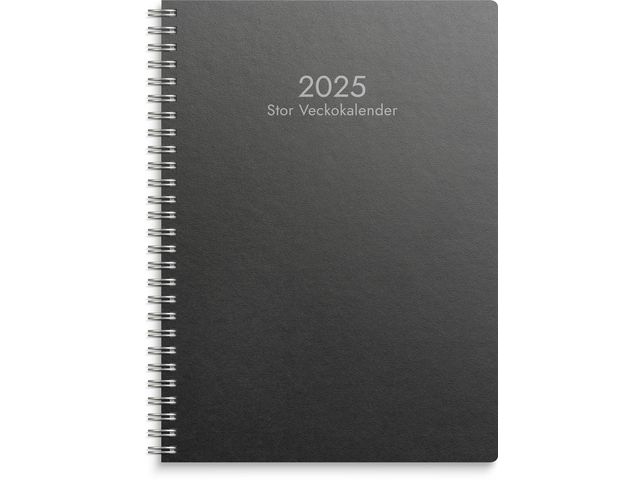 Burde Kalender 2025 Stor Veckokalender Eco Line, st
