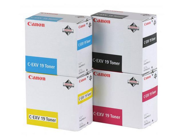 Canon Toner, 19, cyan, 0398B002, st