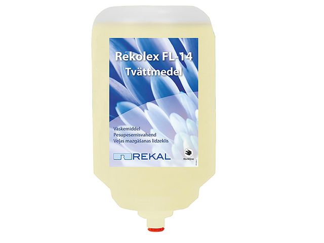 REKAL Tvättmedel Rekolex FL-14 3,75L, flaska om 3.75 l