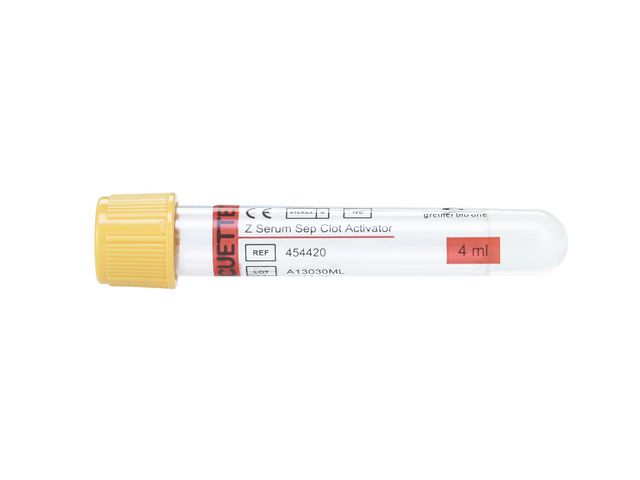 VACUETTE Vacuette Guldgul Serum Gel 5/3,5ml, fp om 50 st