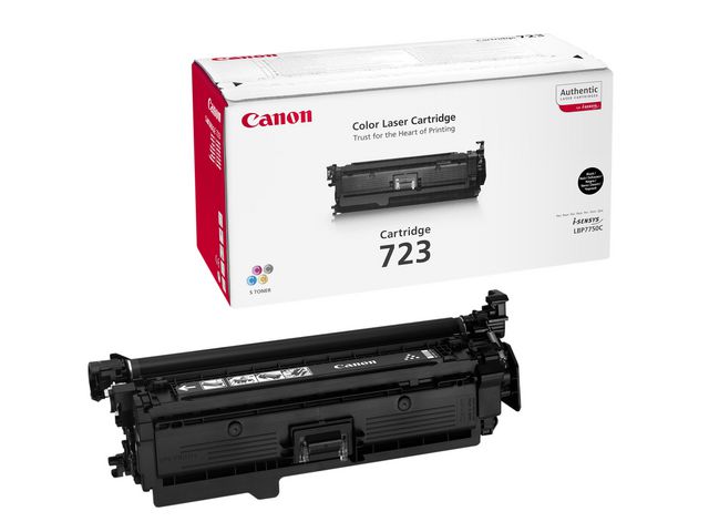 Canon Toner, 723 CC, svart, singelförpackning, 2644B002, st