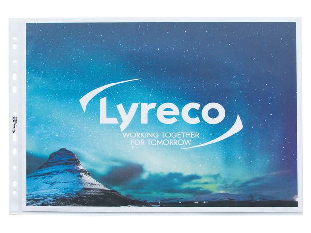 Lyreco Plastficka A3 liggand 0,08, fp om 10 st