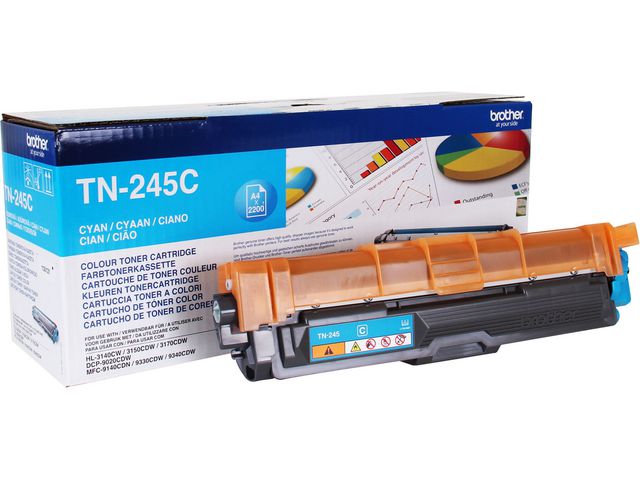 Brother Toner TN245C 2,2K cyan, st