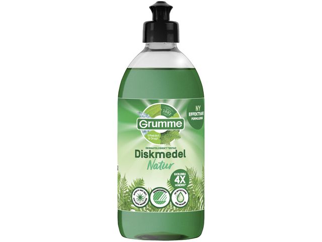 Grumme Handdiskmedel Natur 500ml, fp om 8 st