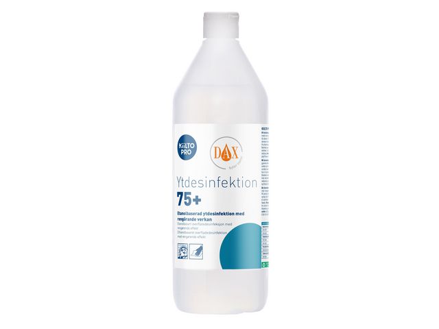 KiiLTO PRO Ytdesinfektion 75+, flytande 1l, flaska om 1000 ml