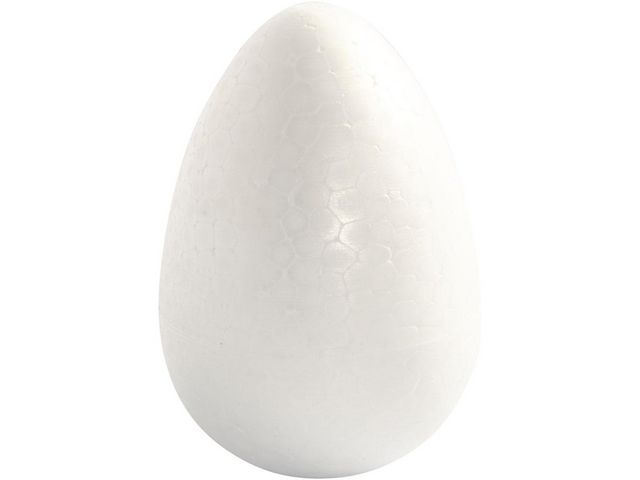 Frigolitägg 12 cm, fp om 5 st
