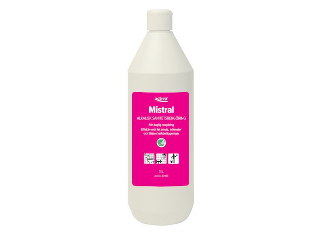 Activa Sanitetsrent Mistral 1l, flaska om 1 l