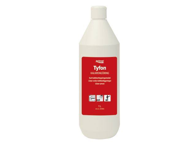 Activa Avkalkningsmedel Tyfon 1l, flaska om 1 l