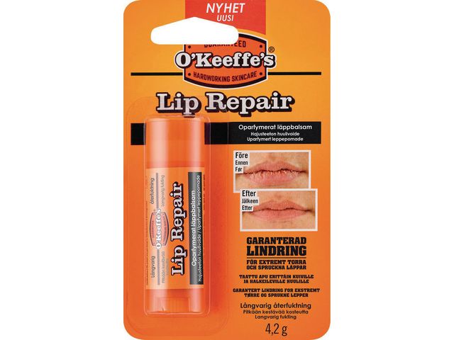 O'KEEFFE'S Läppbalsam Lip Repair Oparf., st