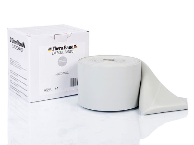 THERA-BAND Träningsband silver 45,5m, st