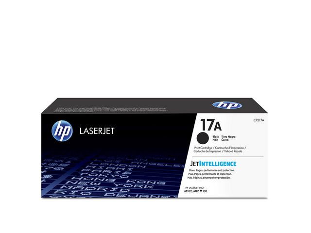 HP Toner CF217A 17A 1,6K Svart, st