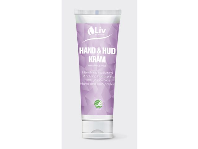 Liv Hand/Hudcreme oparfymerad 250ml, flaska om 250 ml