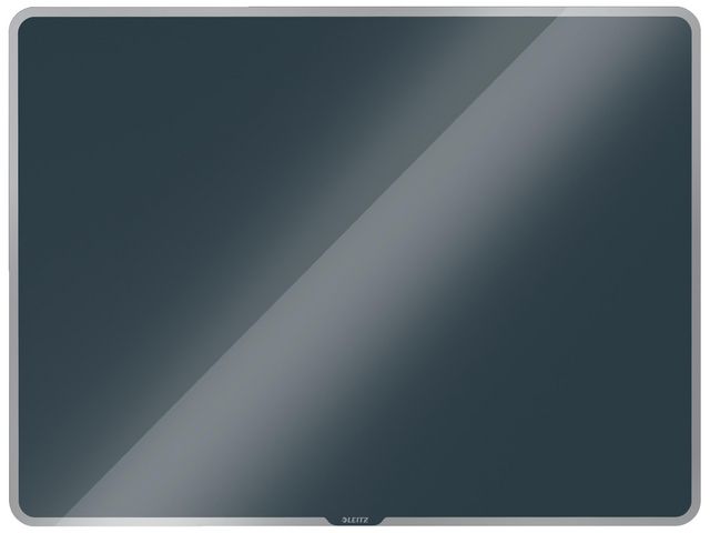Leitz Magnetisk whiteboard glas 80x60cm grå, st