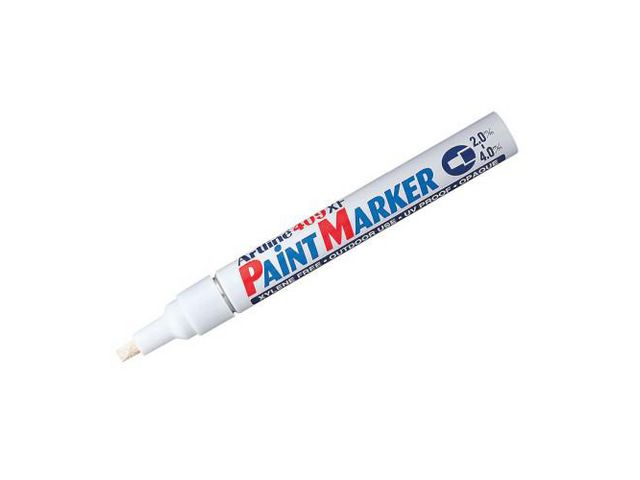 Artline Märkpenna Sned 409XF Paint vit, st