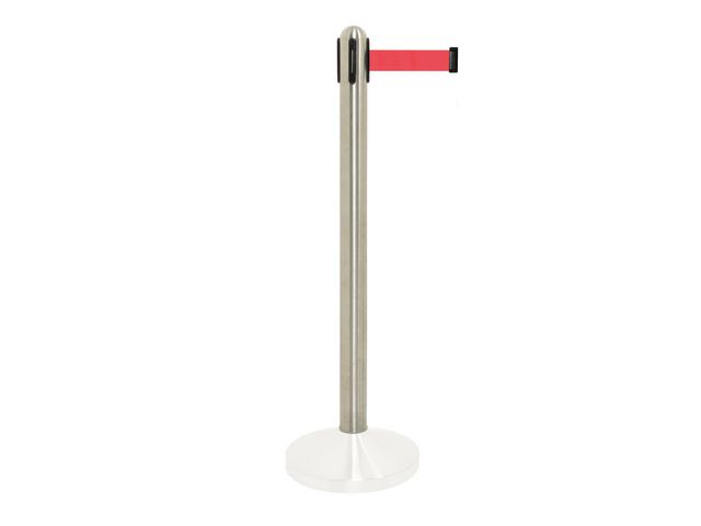 Securit® Avspärrningsstolpe med röd förlängning, st