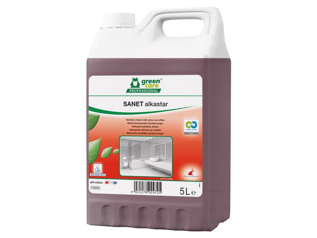 Tana Sanitetsrengöring alkastar 5l, flaska om 5 l