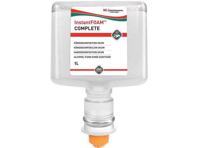 SC Johnson PPROFESSIONAL Handdesinfektion InstFoam Comp TF 1l, flaska om 1 l