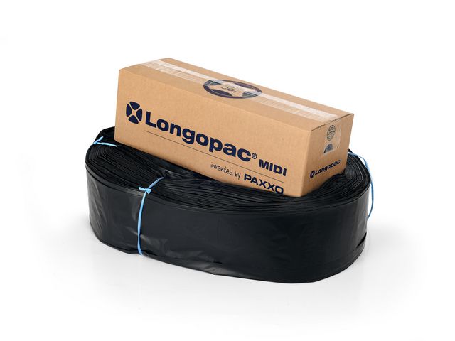 LONGOPAC Kassett Midi standard svart, st