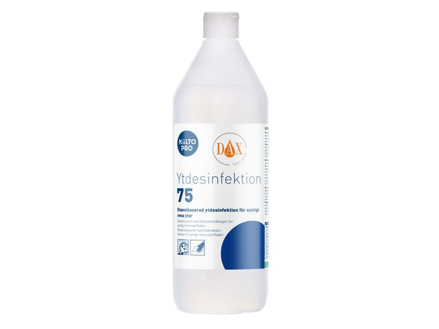 KiiLTO PRO Ytdesinfektion 75, flytande 1l, flaska om 1 l