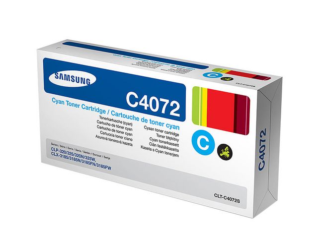 Samsung Tonerkassett, CLT-C4072S, ST994A, cyan, singelförpackning, st