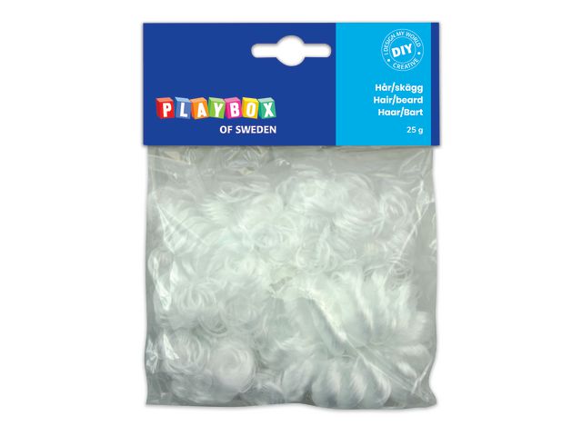 PLAYBOX Hår/skägg, fp om 1.5 m