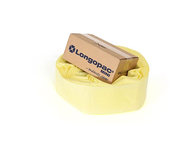 LONGOPAC Kassett Mini Strong 45m gul, st
