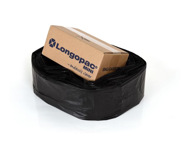 LONGOPAC Kassett Mini Strong svart 45m, fp om 45 m