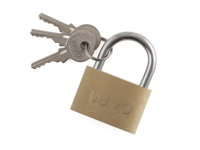 Pavo Hänglås Padlock Light 40mm, st