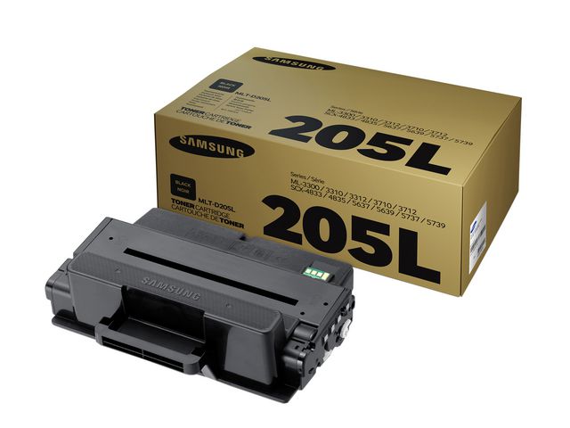 Samsung Tonerkassett, MLT-D205L, hög kapacitet, svart, SU963A, st