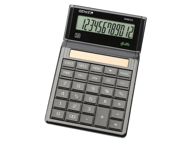 Bordsräknare GENIE ECO 305, st