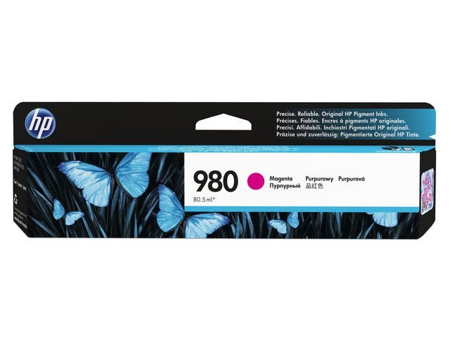 HP Bläckpatron D8J08A 980 Magenta, st