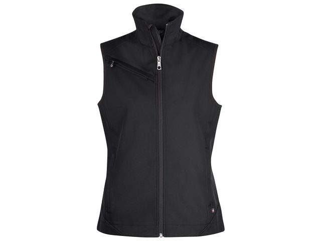 TEXSTAR Softshellväst WV79 dam svart M, st