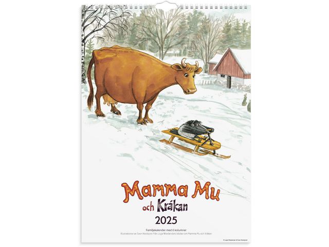 Burde Familjekalender 2025 Mamma Mu, st