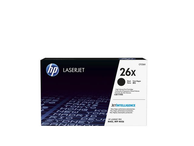 HP Toner CF226X 26X 9K Svart, st