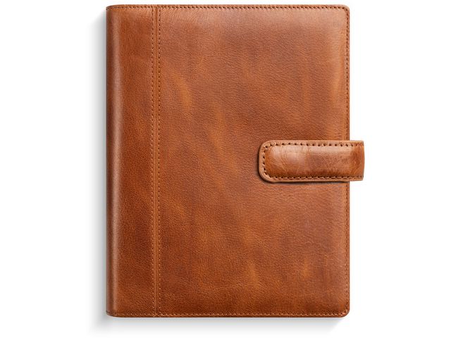 Burde Kalender 2025 Compact Systemkal brunt skinn, st