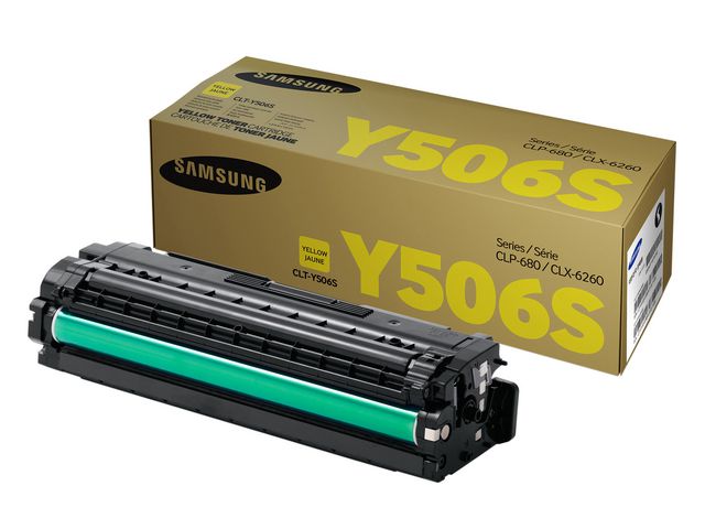 Samsung Toner, CLT-Y506S, SU524A, gul, singelförpackning, st