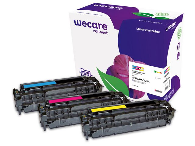 Wecare Toner HP CE411A CMY 2,6K 3/FP, fp om 3 st