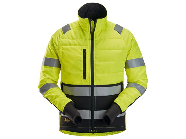 Snickers WORKWEAR Varseljacka 8134 kl2 gul/sv XL, st