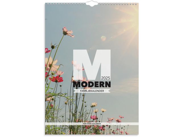 Burde Familjekalender 2025 Modern, st