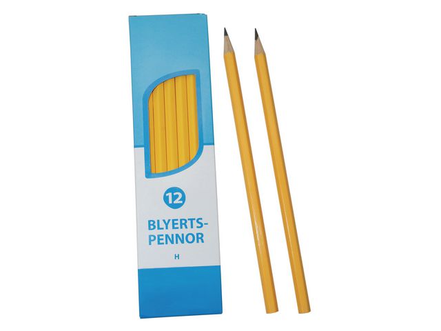 Blyertspenna polerad H 12/FP, fp om 12 st