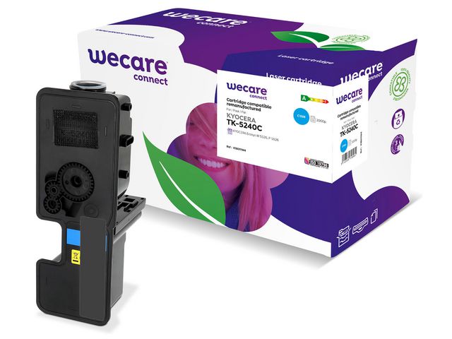Wecare Toner KYOCERA TK-5240C 3K cyan, st