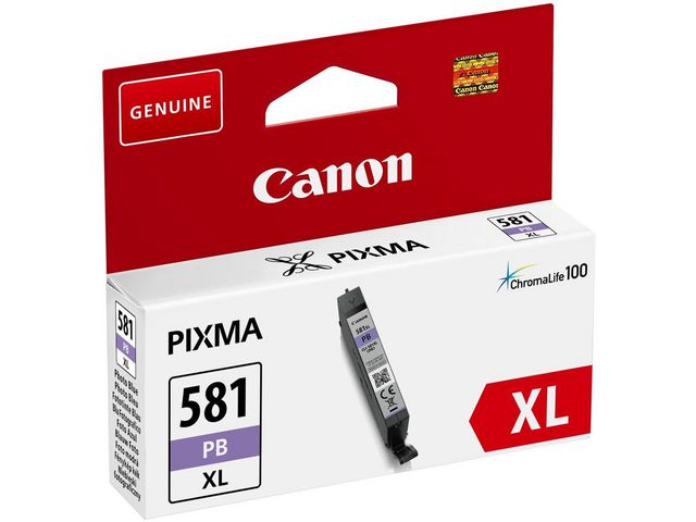 Canon CLI-581PB - XL-bläckpatron, Photo Blue, hög kapacitet, 8,3 ml, kort 1 st