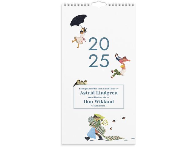 Burde Familjekalender 2025 Ilon Wikland, st