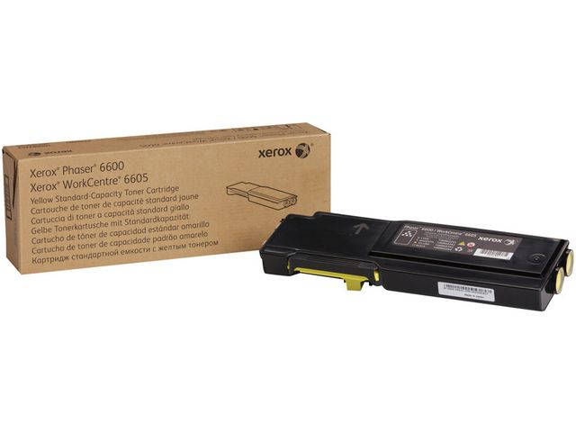 Xerox Toner, gul, singelförpackning, 106R02247, st