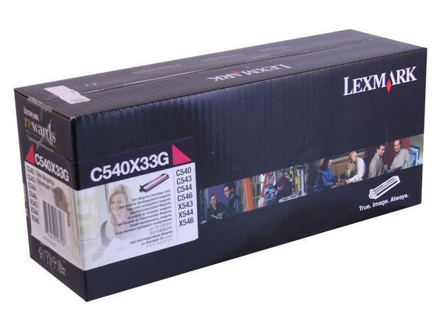 Lexmark Framkallningsenhet, magenta, C540X33G, st