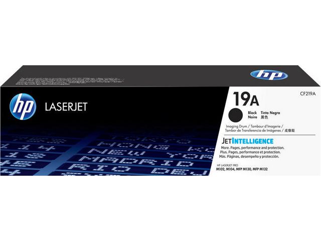 HP Valsenhet 19A, svart, singelförpackning, CF219A, st