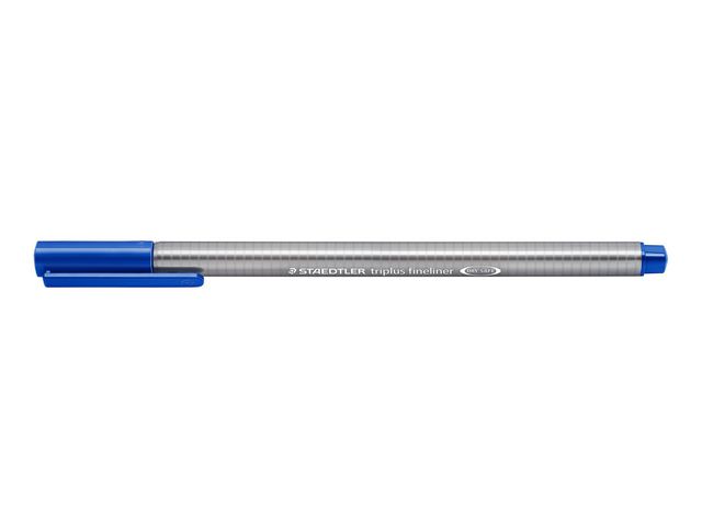 Staedtler Fineliner Triplus® 334 tunn spets blå, st