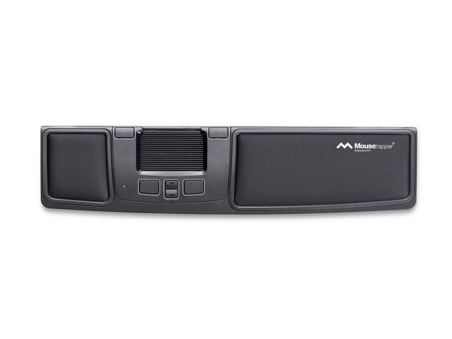 MouseTrapper Advance 2.0 Plus svart/vit, st