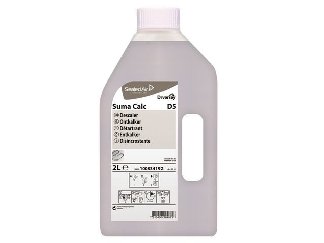 Diversey Avkalkningsmedel Suma Calc D5, flaska om 2 l